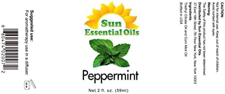 Sun Essential Oils - 4 oz Frankincense Essential Oil with Dropper for Diffuser and Aromatherapy Massage Sun Essential