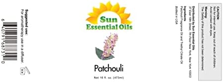 Sun Essential Oils - 4 oz Frankincense Essential Oil with Dropper for Diffuser and Aromatherapy Massage Sun Essential