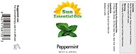 Sun Essential Oils - 4 oz Frankincense Essential Oil with Dropper for Diffuser and Aromatherapy Massage Sun Essential