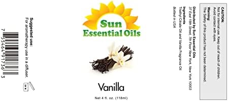 Sun Essential Oils - 4 oz Frankincense Essential Oil with Dropper for Diffuser and Aromatherapy Massage Sun Essential