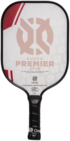 Onix Evoke Premier Professional Tournament Pickleball Paddle - Composite Face for Peak Performance | Onix Evoke Premier