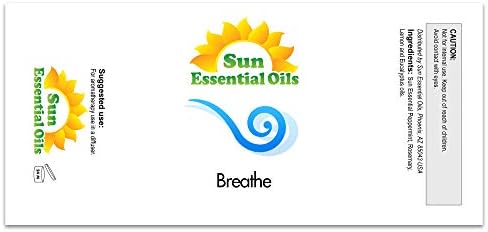Sun Essential Oils - 4 oz Frankincense Essential Oil with Dropper for Diffuser and Aromatherapy Massage Sun Essential