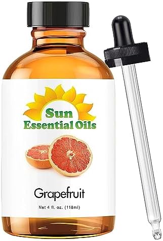 Sun Essential Oils - 4 oz Frankincense Essential Oil with Dropper for Diffuser and Aromatherapy Massage Sun Essential