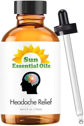 Sun Essential Oils - 4 oz Frankincense Essential Oil with Dropper for Diffuser and Aromatherapy Massage Sun Essential