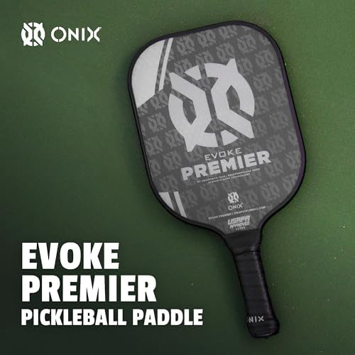 Onix Evoke Premier Professional Tournament Pickleball Paddle - Composite Face for Peak Performance | Onix Evoke Premier