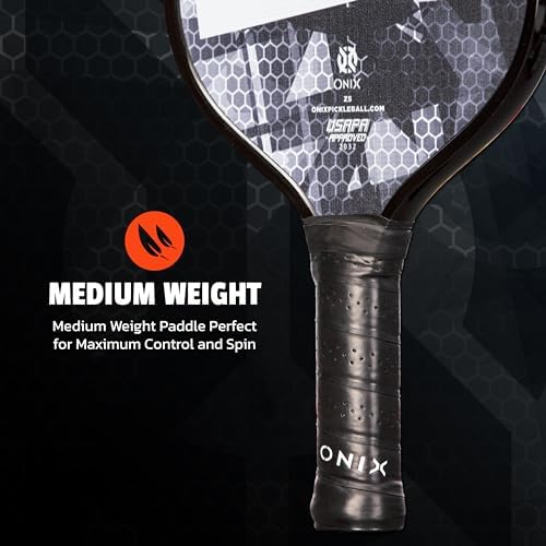 Onix Graphite MOD Z5 Carbon Fiber Pickleball Paddle for Comfortable Play | Onix Graphite MOD Z5 Cushion Comfort Carbon