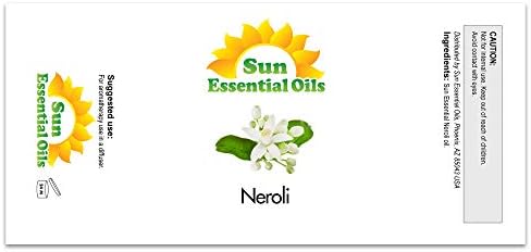 Sun Essential Oils - 4 oz Frankincense Essential Oil with Dropper for Diffuser and Aromatherapy Massage Sun Essential