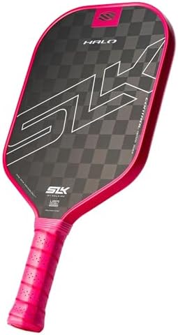 Selkirk Sport SLK Halo Raw Carbon Fiber Pickleball Paddle for Advanced Players | USA Designed | T700, 18k Ultraweave, A