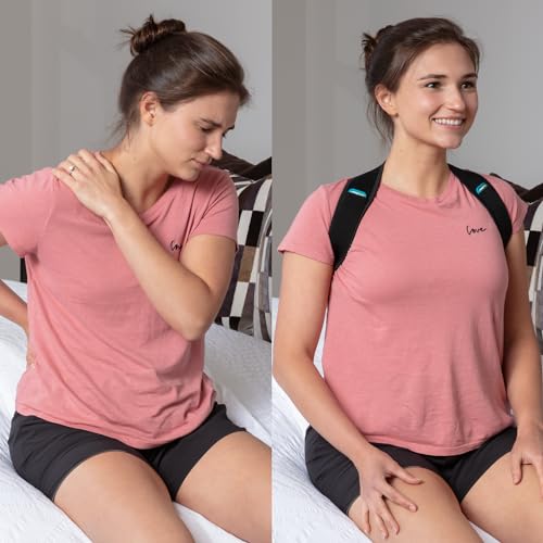 ComfyBrace Posture Corrector Back Brace - Fully Adjustable for Men and Women - Mid and Upper Spine Support - Neck, Shoul
