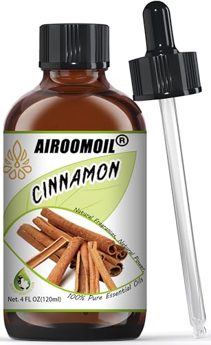Cinnamon Essential Oil 4 oz for Diffuser & Aromatherapy