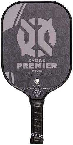 Onix Evoke Premier Professional Tournament Pickleball Paddle - Composite Face for Peak Performance | Onix Evoke Premier