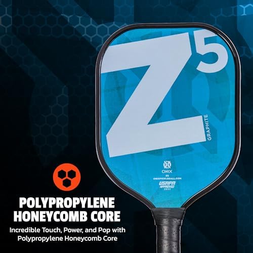 Onix Graphite MOD Z5 Carbon Fiber Pickleball Paddle for Comfortable Play | Onix Graphite MOD Z5 Cushion Comfort Carbon