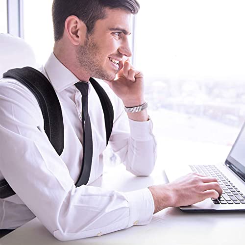 Posture Corrector for Men & Women, Clavicle Support Brace, Adjustable Back Straightener, Neck & Back Pain Relief | Post