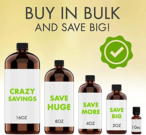 Sun Essential Oils - 4 oz Frankincense Essential Oil with Dropper for Diffuser and Aromatherapy Massage Sun Essential