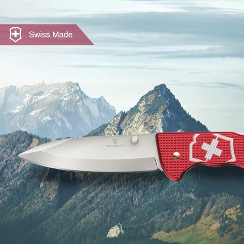 Victorinox Evoke Swiss Army Knife: Foldable Blade, Thumb Stud & Lockback Mechanism for Outdoor Enthusiasts