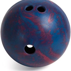 Champion Sports Rubber Bowling Ball for Beginners and Enthusiasts - Easy Grip and Stable Roll | Champion Sports Rubber