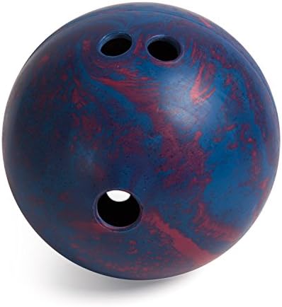 Champion Sports Rubber Bowling Ball for Beginners and Enthusiasts - Easy Grip and Stable Roll | Champion Sports Rubber