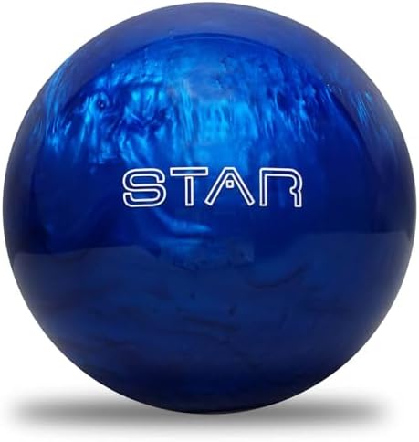 ELITE Star Polyester Bowling Ball - High Durability & Easy Grip - Best for Spare Shooting & League Games - Great for Beg