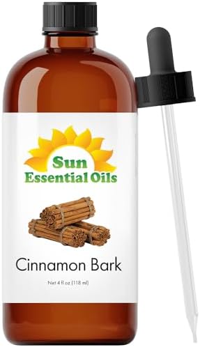 Sun Essential Oils - 4 oz Frankincense Essential Oil with Dropper for Diffuser and Aromatherapy Massage Sun Essential