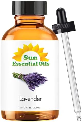 Sun Essential Oils - 4 oz Frankincense Essential Oil with Dropper for Diffuser and Aromatherapy Massage Sun Essential