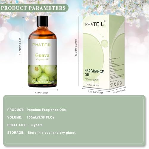 PHATOIL |38FL.OZ Coffee Fragrance Oils for Aromatherapy - Perfect for Diffuser and DIY Projects, Essential Oils for Home