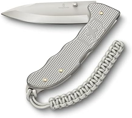 Victorinox Evoke Swiss Army Knife: Foldable Blade, Thumb Stud & Lockback Mechanism for Outdoor Enthusiasts