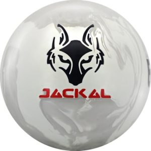 Motiv Jackal EXJ Bowling Ball - Limited Edition - Solid White with Silver Pearl Hybrid for Expert Bowlers | Motiv Jacka