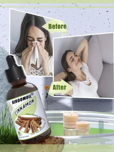 Cinnamon Essential Oil 4 oz for Diffuser & Aromatherapy