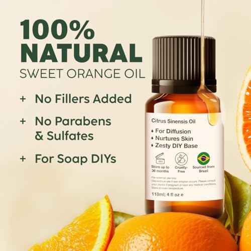 KUKKA Cinnamon Essential Oils for Hair, Skin, Diffuser, Aromatherapy & DIY Soap Making - 4 Fl Oz - Aromatherapy.Monthly