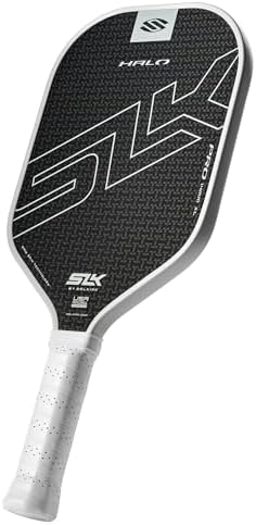 Selkirk Sport SLK Halo Raw Carbon Fiber Pickleball Paddle for Advanced Players | USA Designed | T700, 18k Ultraweave, A