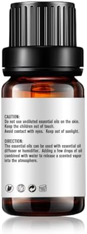 Pure Sandalwood Essential Oil for Diffuser and Aroma - 100% Organic, Santalum Album - 0.33oz | Pure Sandalwood Essentia