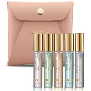 LOVERY Mini Perfumes for Women - Floral Fragrances Gift Set, Birthday Gifts for Women | LOVERY 5 Pack Women's Fragrance