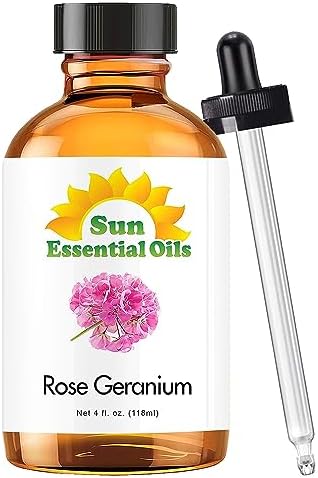 Sun Essential Oils - 4 oz Frankincense Essential Oil with Dropper for Diffuser and Aromatherapy Massage Sun Essential
