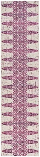 SAFAVIEH Evoke Collection Area Rug - Ivory & Gold, Non-Shedding & Easy Care, Ideal for High Traffic Areas in Living Room - Image 100