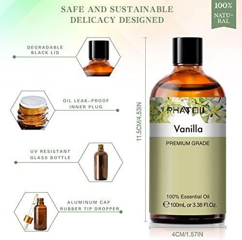 PHATOIL |38FL.OZ Coffee Fragrance Oils for Aromatherapy - Perfect for Diffuser and DIY Projects, Essential Oils for Home
