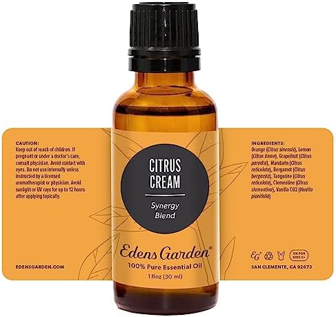 Edens Garden Vanilla Sandalwood Essential Oil Blend - Therapeutic for Aromatherapy, Natural Skin Care, Best for Diffusin