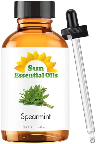 Sun Essential Oils - 4 oz Frankincense Essential Oil with Dropper for Diffuser and Aromatherapy Massage Sun Essential