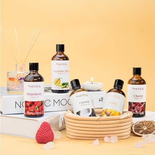 PHATOIL |38FL.OZ Coffee Fragrance Oils for Aromatherapy - Perfect for Diffuser and DIY Projects, Essential Oils for Home