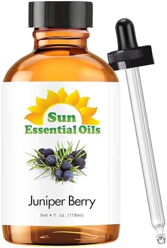 Sun Essential Oils - 4 oz Frankincense Essential Oil with Dropper for Diffuser and Aromatherapy Massage Sun Essential