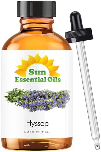 Sun Essential Oils - 4 oz Frankincense Essential Oil with Dropper for Diffuser and Aromatherapy Massage Sun Essential