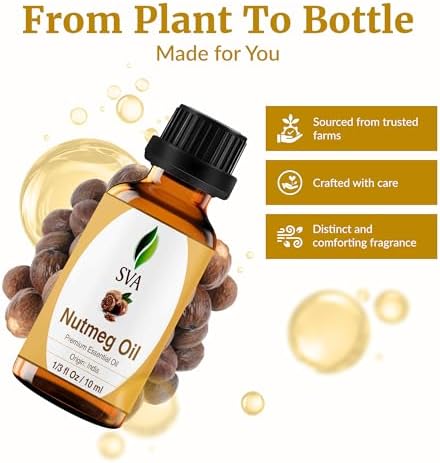 SVA Organic Frankincense Essential Oil – 100% Natural Boswellia Serrata Oil for Aromatherapy and Skin Care
SVA Organic F - Image 11