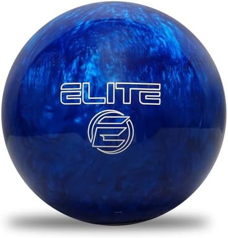 ELITE Star Polyester Bowling Ball - High Durability & Easy Grip - Best for Spare Shooting & League Games - Great for Beg