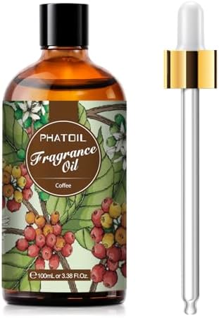 PHATOIL |38FL.OZ Coffee Fragrance Oils for Aromatherapy - Perfect for Diffuser and DIY Projects, Essential Oils for Home