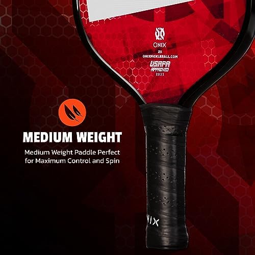 Onix Graphite MOD Z5 Carbon Fiber Pickleball Paddle for Comfortable Play | Onix Graphite MOD Z5 Cushion Comfort Carbon