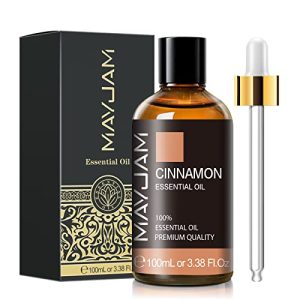 MAYJAM Pure Cinnamon Essential Oil, |38FL.OZ, Perfect for Aromatherapy Diffusers