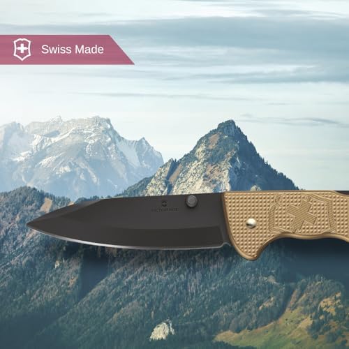 Victorinox Evoke Swiss Army Knife: Foldable Blade, Thumb Stud & Lockback Mechanism for Outdoor Enthusiasts