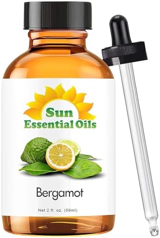 Sun Essential Oils - 4 oz Frankincense Essential Oil with Dropper for Diffuser and Aromatherapy Massage Sun Essential