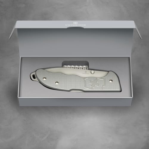Victorinox Evoke Swiss Army Knife: Foldable Blade, Thumb Stud & Lockback Mechanism for Outdoor Enthusiasts