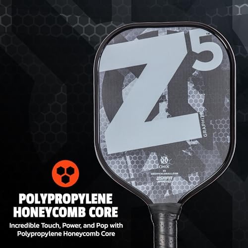 Onix Graphite MOD Z5 Carbon Fiber Pickleball Paddle for Comfortable Play | Onix Graphite MOD Z5 Cushion Comfort Carbon