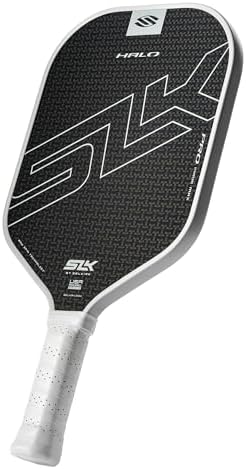 Selkirk Sport SLK Halo Raw Carbon Fiber Pickleball Paddle for Advanced Players | USA Designed | T700, 18k Ultraweave, A